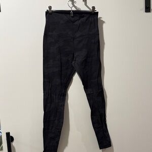 lululemon athletica Black Camo Leggings